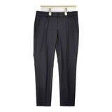 theory luxe TESTRA FORCE センタープレススラックス クロップド パンツ ブラック レディース セオリーリュクス【中古】6-0221M∞