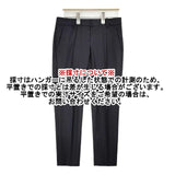 theory luxe TESTRA FORCE センタープレススラックス クロップド パンツ ブラック レディース セオリーリュクス【中古】6-0221M∞