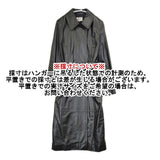 DIA i NiT ディアアイニット レザーコート 羊革 シープスキン 日本製 ベルト付き コート ブラック レディース【中古】5-1127T∞