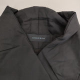 UNSPECK シルク 中綿 ベルト付き ジャケット ネイビー レディース アンスペック【中古】5-1127T∞