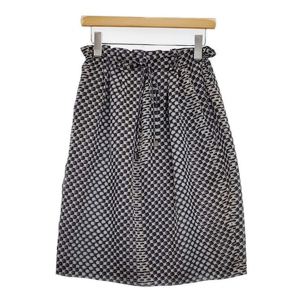 mila schon 総柄 スカート グレー レディース ミラショーン【中古】5-1126M∞
