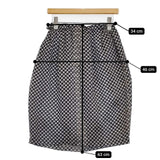 mila schon 総柄 スカート グレー レディース ミラショーン【中古】5-1126M∞