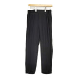 JOURNAL STANDARD ポリオリツイルサイドベントパンツ スリット パンツ ブラック レディース ジャーナルスタンダード【中古】6-0221M∞