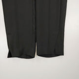 JOURNAL STANDARD ポリオリツイルサイドベントパンツ スリット パンツ ブラック レディース ジャーナルスタンダード【中古】6-0221M∞