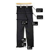 JOURNAL STANDARD ポリオリツイルサイドベントパンツ スリット パンツ ブラック レディース ジャーナルスタンダード【中古】6-0221M∞