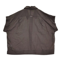 MARGARET HOWELL COTTON CHIFFON SHIRT 578-5152007 定価33000円 半袖シャツ 25SS ブラウン レディース マーガレットハウエル【中古】5-0815S♪