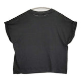 MARGARET HOWELL LINEN JERSEY TOP 578-5168030 定価18700円 カットソー 25SS ブラック レディース マーガレットハウエル【中古】5-0815S♪