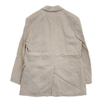 MARGARET HOWELL COMPACT LINEN 578-5120004 定価79200円 テーラードジャケット 25SS ベージュ レディース マーガレットハウエル【中古】5-0815M♪