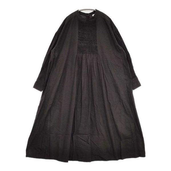 かぐれ GA34-26M002 コットンスモッキングワンピース 定価20900円 ワンピース ブラック レディース かぐれ【中古】5-1124M∞