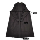 かぐれ GA34-26M002 コットンスモッキングワンピース 定価20900円 ワンピース ブラック レディース かぐれ【中古】5-1124M∞