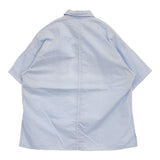 Spick and Span ガーメントダイサファリシャツ 定価12100円 半袖シャツ 24SS ライトブルー レディース スピックアンドスパン【中古】5-0815S♪