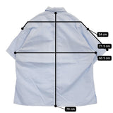 Spick and Span ガーメントダイサファリシャツ 定価12100円 半袖シャツ 24SS ライトブルー レディース スピックアンドスパン【中古】5-0815S♪