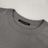 mizuiro-ind パフスリーブロングT 定価8580円 コットン カットソー ブルーグレー レディース ミズイロインド【中古】5-1126M∞