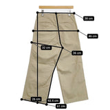 R&D.M.Co- コットン サイズL チノパンツ ベージュ レディース オールドマンズテーラー【中古】5-1126G∞