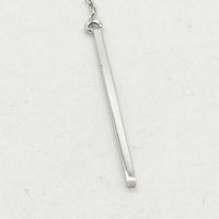 Jouete シルバー925 ロングネックレス スライド バー ネックレス シルバー レディース ジュエッテ【中古】5-1012G∞