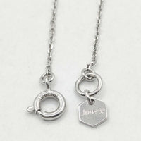 Jouete シルバー925 ロングネックレス スライド バー ネックレス シルバー レディース ジュエッテ【中古】5-1012G∞