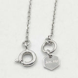 Jouete シルバー925 ロングネックレス スライド バー ネックレス シルバー レディース ジュエッテ【中古】5-1012G∞