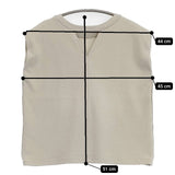 Mila Owen 後開きスウェットトップス ノースリーブ カットソー ベージュ レディース ミラオーウェン【中古】5-1126M∞