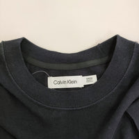Calvin Klein ショートスリーブリラックスド スタンダードロゴTシャツ 半袖 カットソー ネイビー レディース カルバンクライン【中古】5-0819S♪