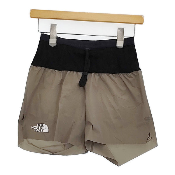 THE NORTH FACE 未使用 エンデュリストレイルショーツ S ショートパンツ グレージュ ブラック レディース ザノースフェイス【中古】5-0819S♪