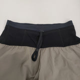 THE NORTH FACE 未使用 エンデュリストレイルショーツ S ショートパンツ グレージュ ブラック レディース ザノースフェイス【中古】5-0819S♪