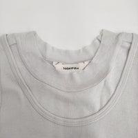 TODAYFUL 2set Highgauge Tanktop ハイゲージタンクトップセット レイヤード 定価14300円 ライトグレー レディース トゥデイフル【中古】5-0819S♪
