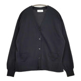 SLOBE IENA アイスコットンVネックカーディガン カーディガン 24SS ブラック レディース スローブイエナ【中古】5-0815M♪