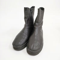 JURGEN LEHL 山羊革ショートブーツ 定価58000円+税 ゴートレザー 23 1/2 ブーツ ブラック レディース ヨーガンレール【中古】5-1009T◎