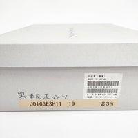 JURGEN LEHL 山羊革ショートブーツ 定価58000円+税 ゴートレザー 23 1/2 ブーツ ブラック レディース ヨーガンレール【中古】5-1009T◎