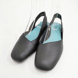 CAMPER Casi Myra カシマイラフラットシューズ Ortholite社 スリングバック 定価24200円 シューズ・靴 ブラック レディース カンペール【中古】5-1127G◎