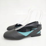 CAMPER Casi Myra カシマイラフラットシューズ Ortholite社 スリングバック 定価24200円 シューズ・靴 ブラック レディース カンペール【中古】5-1127G◎