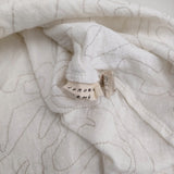 JURGEN LEHL J0102FB833 刺繍 コットン ノースリーブ ブラウス シャツ ホワイト レディース ヨーガンレール【中古】5-0819S♪