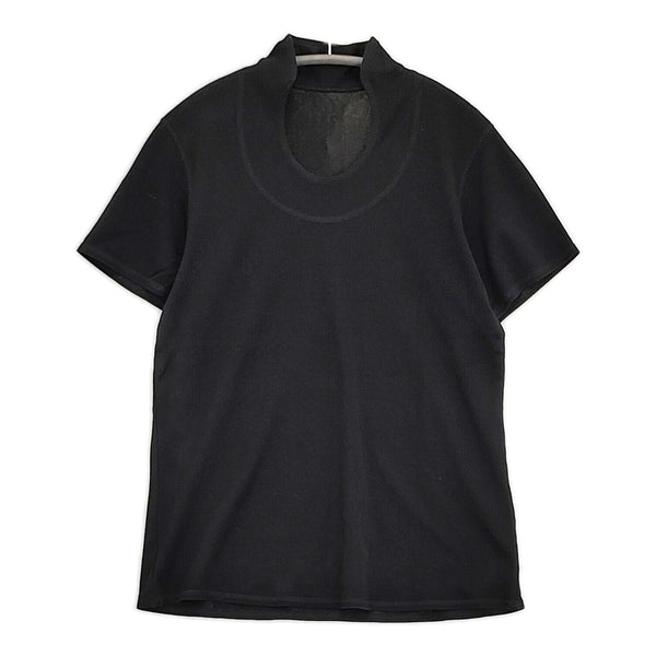 JURGEN LEHL J0132UB516 無地 半袖Ｔシャツ カットソー ブラック レディース ヨーガンレール【中古】5-0819S♪