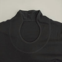 JURGEN LEHL J0132UB516 無地 半袖Ｔシャツ カットソー ブラック レディース ヨーガンレール【中古】5-0819S♪