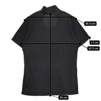JURGEN LEHL J0132UB516 無地 半袖Ｔシャツ カットソー ブラック レディース ヨーガンレール【中古】5-0819S♪