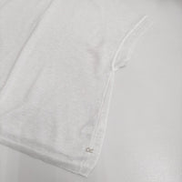 45R/45rpm ギマニットPONCHO 定価19800円 ポンチョ コットン ニット ホワイト レディース フォーティーファイブアールピーエム【中古】5-0819S♪