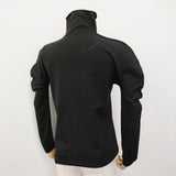 PLEATS PLEASE ISSEY MIYAKE A-POC INSIDE 裾ロゴ ハイネック カットソー ブラック レディース プリーツプリーズ【中古】5-0815M♪