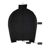 PLEATS PLEASE ISSEY MIYAKE A-POC INSIDE 裾ロゴ ハイネック カットソー ブラック レディース プリーツプリーズ【中古】5-0815M♪