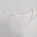 GALERIE VIE 23-03-81-03602 サイズ1 Uネック 半袖Ｔシャツ カットソー ホワイト レディース ギャルリーヴィー【中古】5-0819S♪