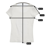 GALERIE VIE 23-03-81-03602 サイズ1 Uネック 半袖Ｔシャツ カットソー ホワイト レディース ギャルリーヴィー【中古】5-0819S♪