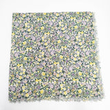 R&D.M.Co- pansy print パンジープリント ショール ストール グリーン イエロー レディース オールドマンズテーラー【中古】5-0828M◎