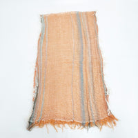 tamaki niime roots shawl SMALL マフラー ストール オレンジ レディース 玉木新雌/タマキニイメ【中古】5-0828M◎
