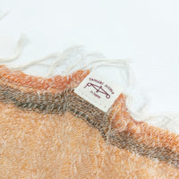 tamaki niime roots shawl SMALL マフラー ストール オレンジ レディース 玉木新雌/タマキニイメ【中古】5-0828M◎