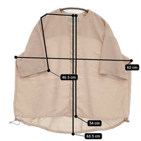 GYMPHLEX バンドカラースピンドルシャツ 定価13200円 サイズ14 半袖シャツ ピンクベージュ レディース ジムフレックス【中古】5-0819S♪