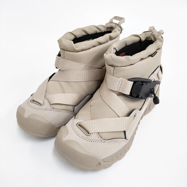 KEEN/HYKE フッドゼラネクシスウォータープルーフ 23cm 定価35200円 ブーツ ベージュ レディース キーン/ハイク【中古】5-0815T♪