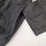 apuntob イタリア製 丸襟 XS コットンリネン コート チャコールグレー レディース アプントビー【中古】5-1126M∞