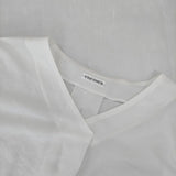 C'est ChiC'a ポリエステル プルオーバー シアー ブラウス シャツ ホワイト レディース セシカ【中古】5-1204M∞