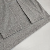TRAVAIL MANUEL 251005 ボートネック 五分袖 Ｔシャツ カットソー グレー レディース トラバイユマニュアル【中古】6-0221S∞
