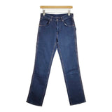 DMG ニットデニムペインターパンツ 定価17600円 13-721Z ジーンズ デニムパンツ ブルー レディース ディーエムジー/ドミンゴ【中古】5-1204G∞