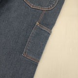 DMG ニットデニムペインターパンツ 定価17600円 13-721Z ジーンズ デニムパンツ ブルー レディース ディーエムジー/ドミンゴ【中古】5-1204G∞